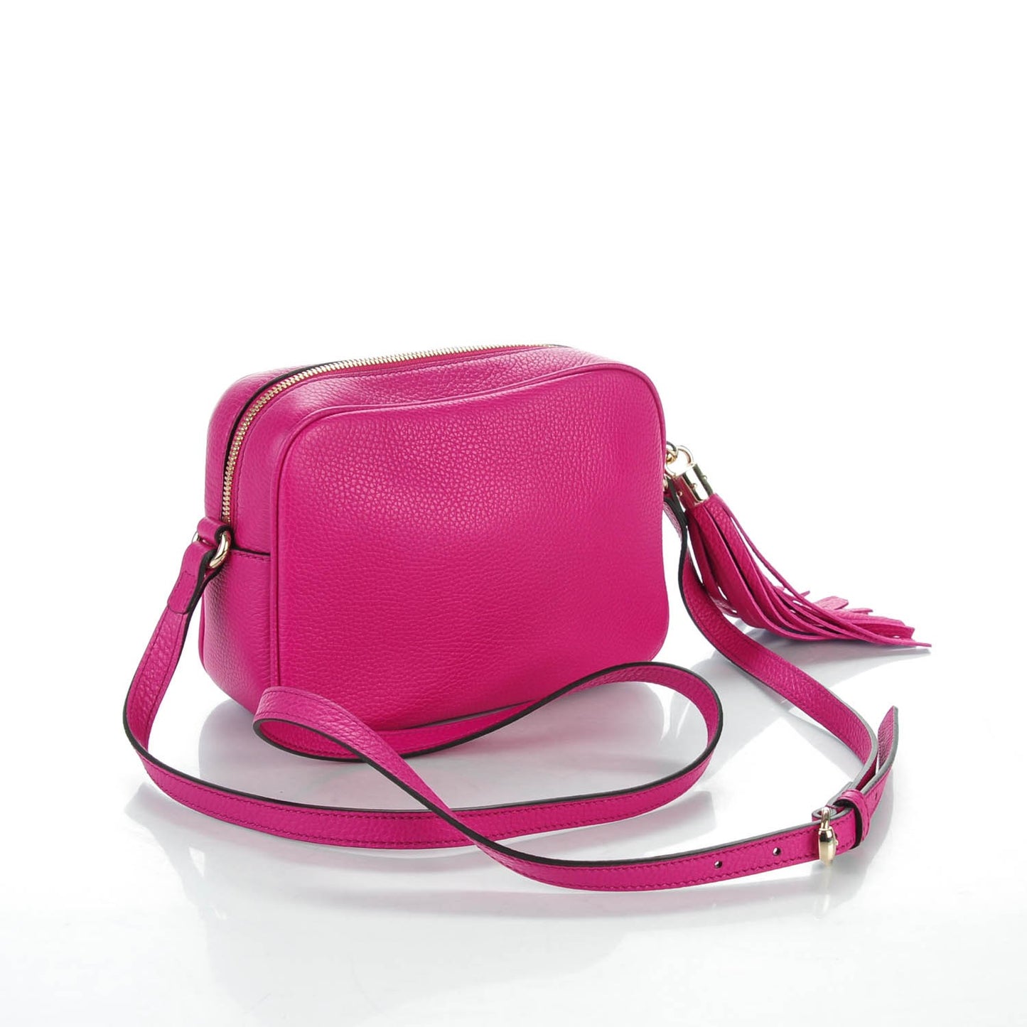 Cellarius Calfskin Small Soho Disco Bag Bright Bouganville