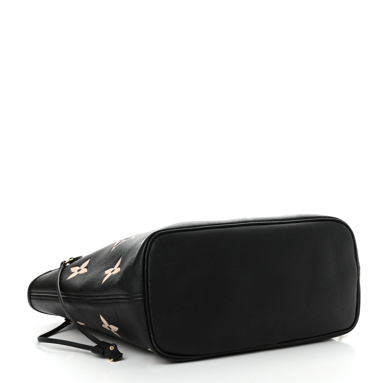 Louis Vuitton Empreinte Monogram Giant Neverfull MM Black Beige 5 of 10