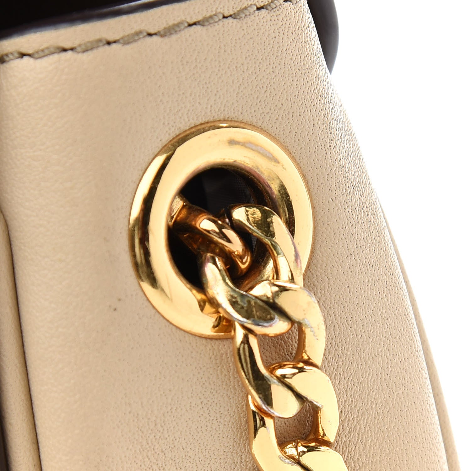 Marc Jacobs Pebbled Calfskin Crossbody Beige 9 of 9