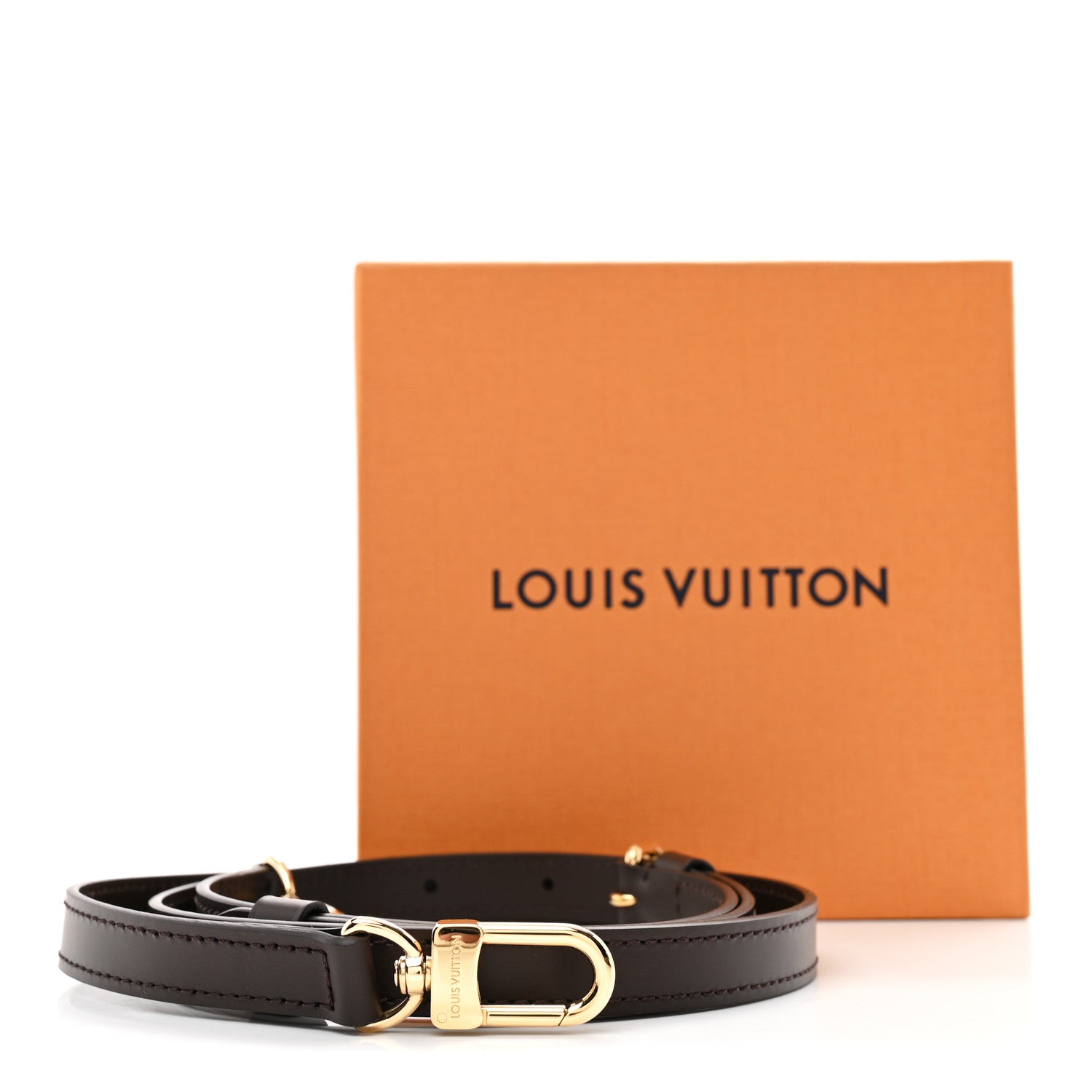 Louis Vuitton Calfskin 16mm Adjustable Shoulder Strap Ebene 4 of 4