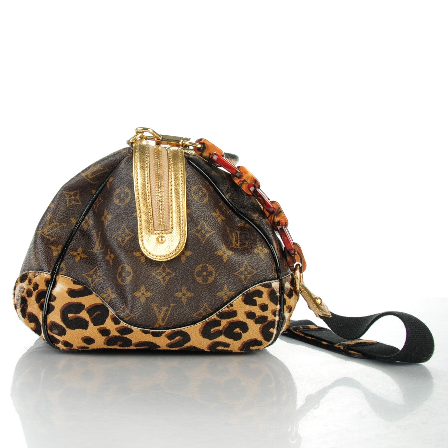 Louis Vuitton Monogram Leopard Stephen Bag 8 of 17