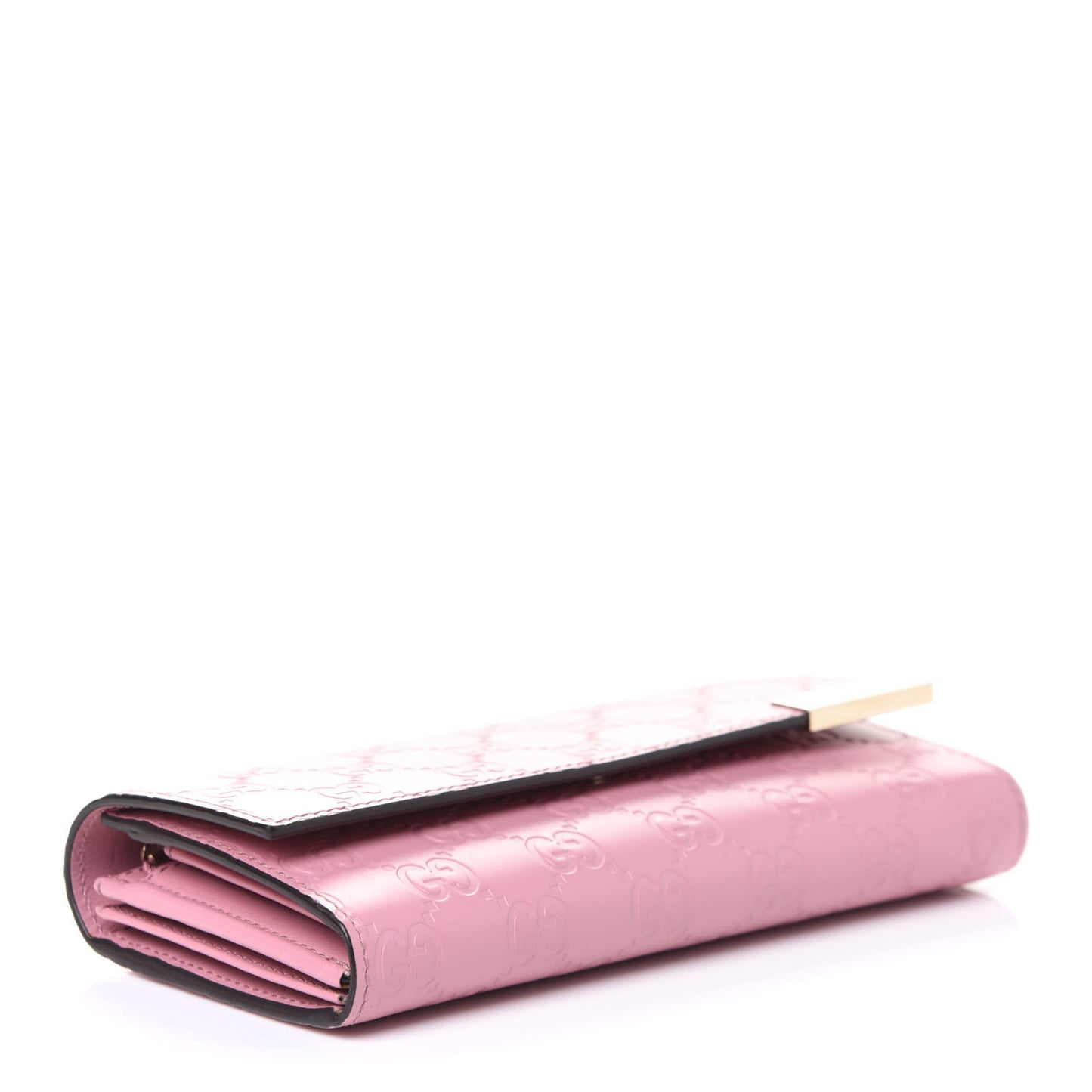 Guccissima Signature Dice Chain Wallet Carmine Rose