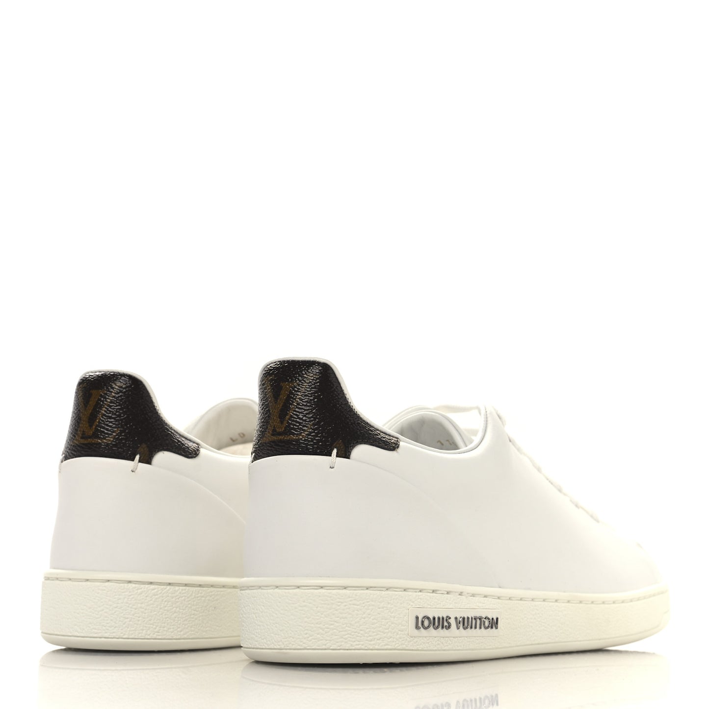 Calfskin Frontrow Sneakers 40 White