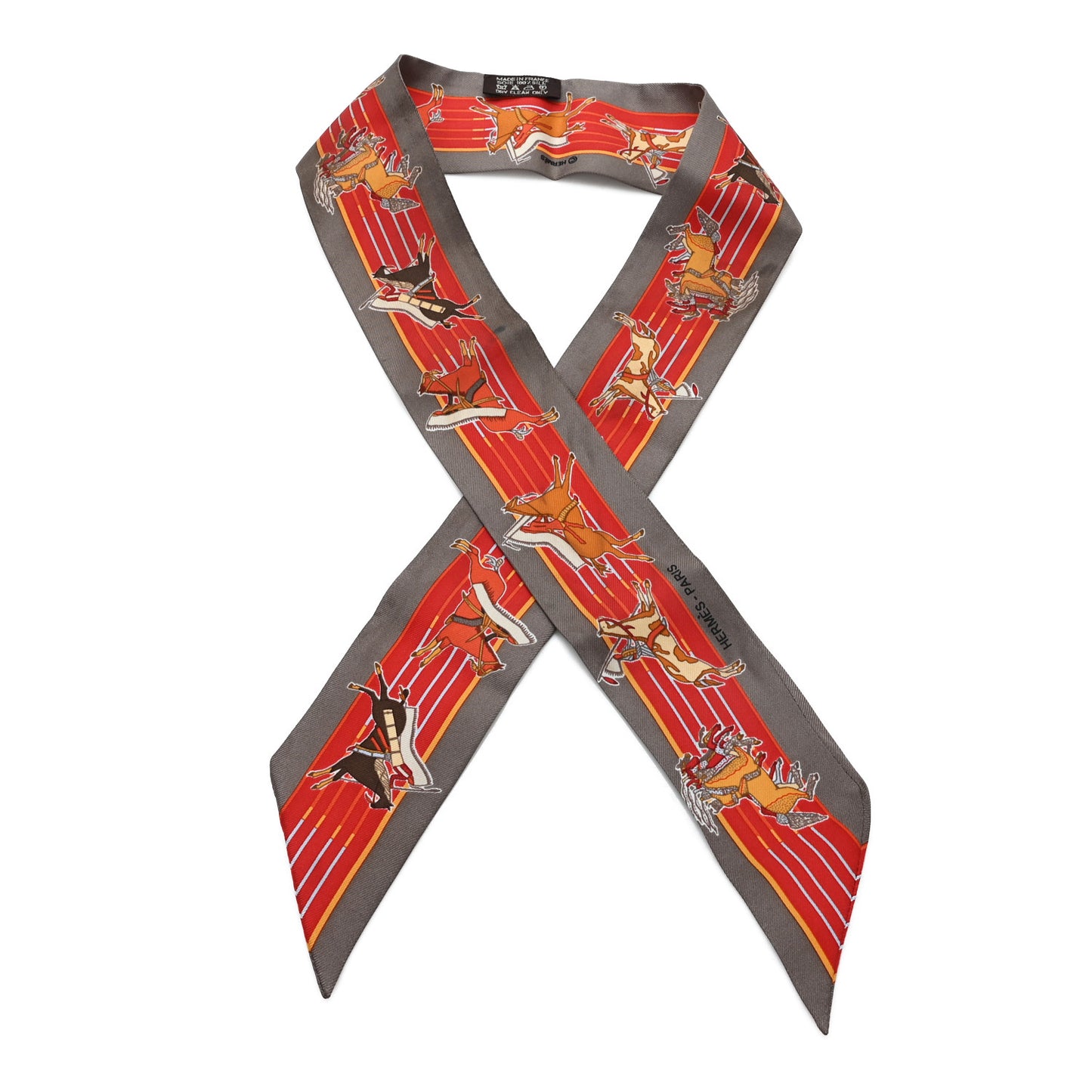 Silk Pani La Shar Pawnee Twilly Etoupe Rouge Orange