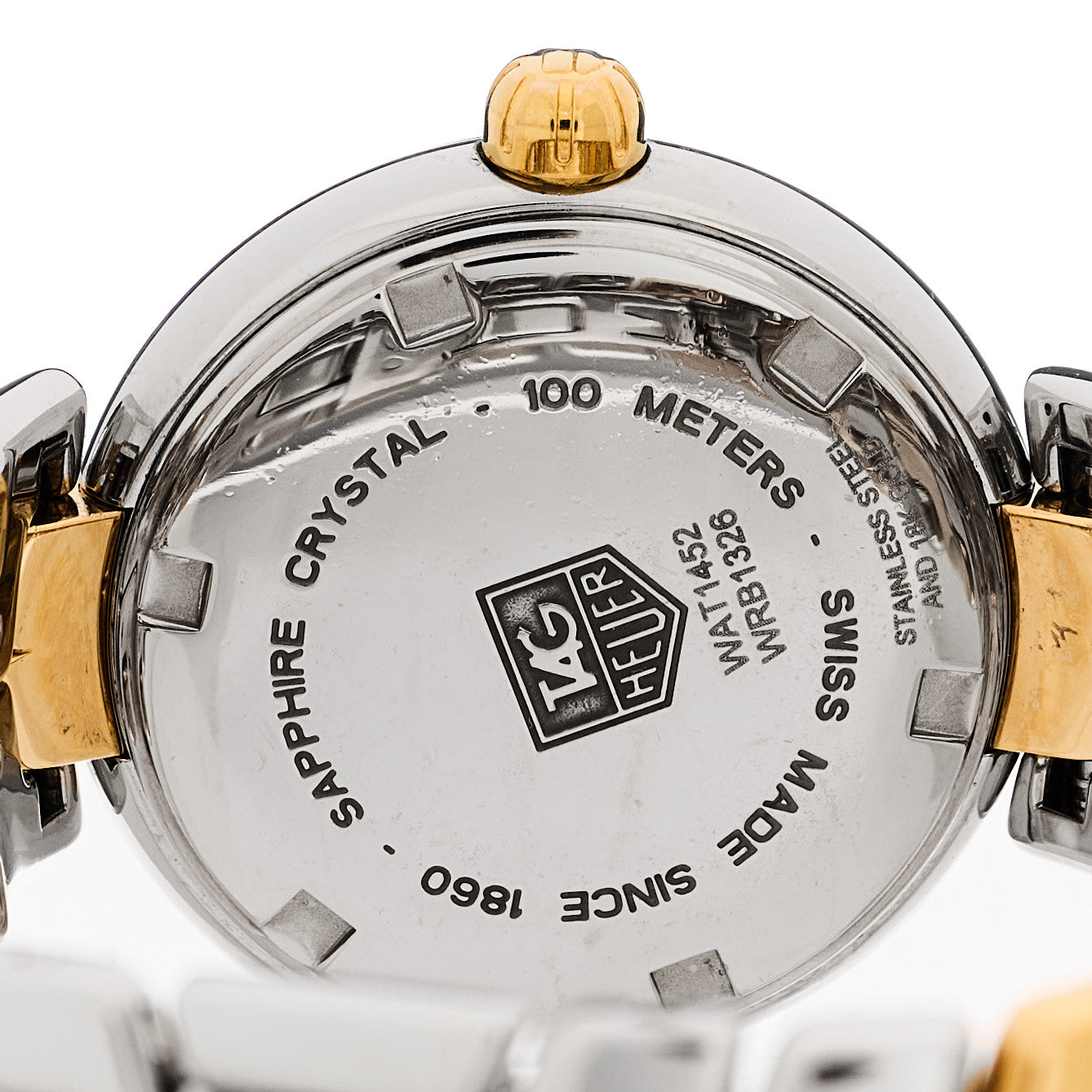 Tag Heuer Stainless Steel 18K Yellow Gold 29mm Link Quartz Watch