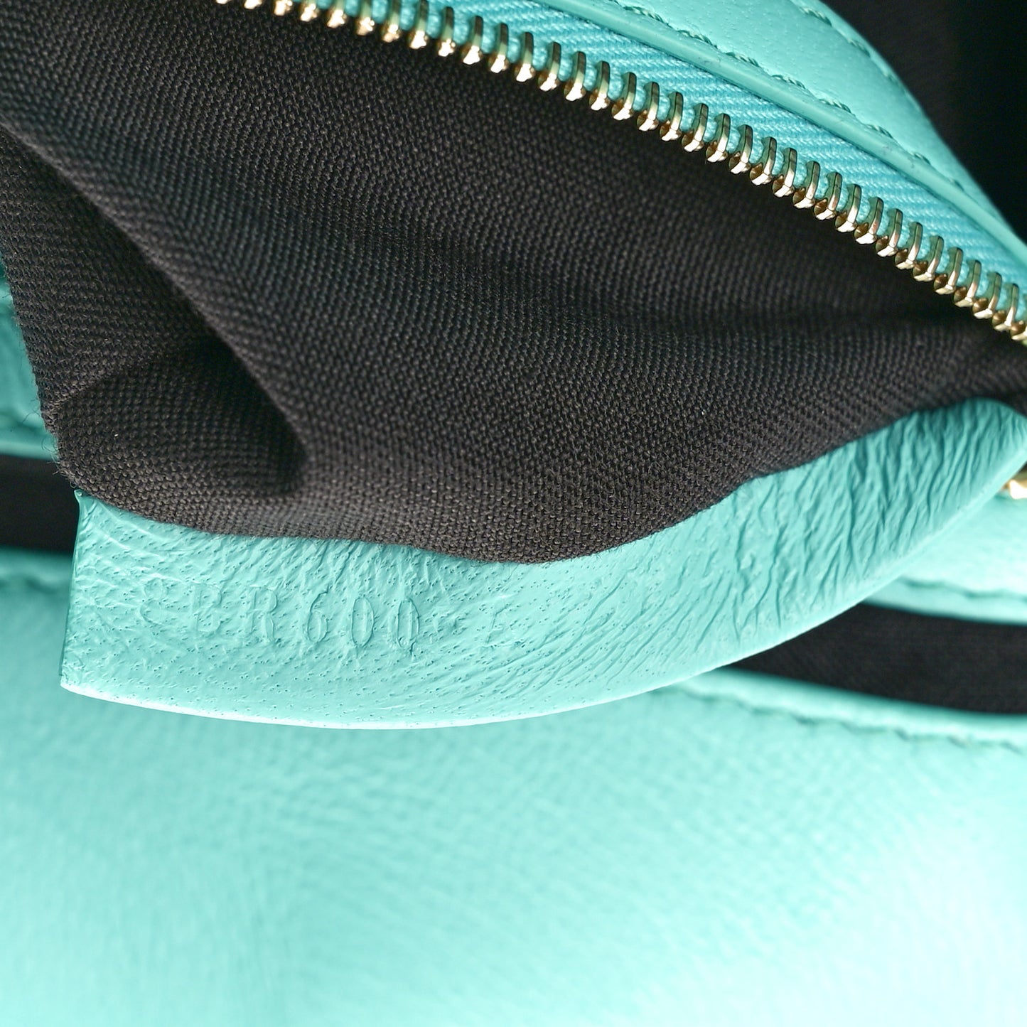 Nappa FF 1974 Embossed Baguette Tiffany