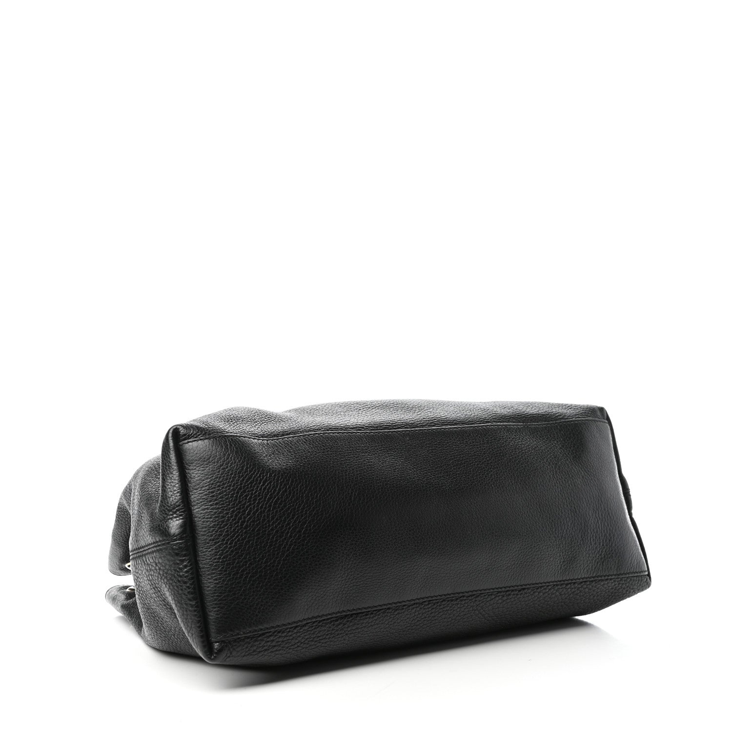 Gucci Pebbled Calfskin Medium Soho Chain Shoulder Bag Black 4 of 9
