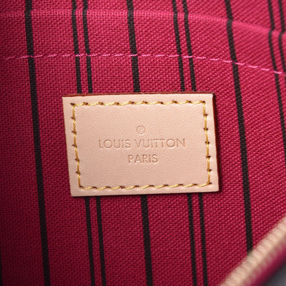 Louis Vuitton Monogram Neverfull MM GM Pochette Pivoine 6 of 8