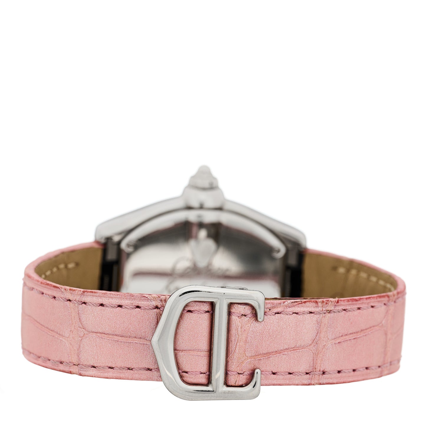 Stainless Steel Alligator Mother of Pearl 31mm Roadster Quartz Watch Pink