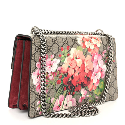 Gucci GG Supreme Monogram Blooms Small Dionysus Shoulder Bag Beige Multicolor Dry Rose 3 of 10