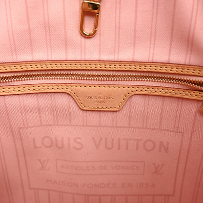 Louis Vuitton Damier Azur Tahitienne Neverfull MM 7 of 11
