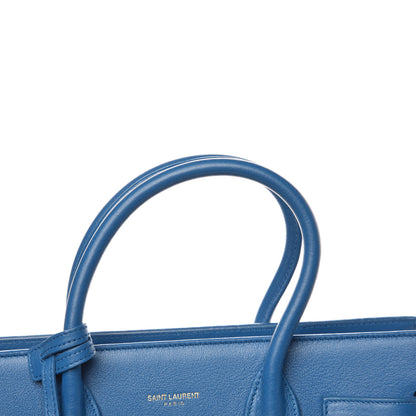 Saint Laurent Calfskin Baby Sac de Jour Indigo 10 of 11