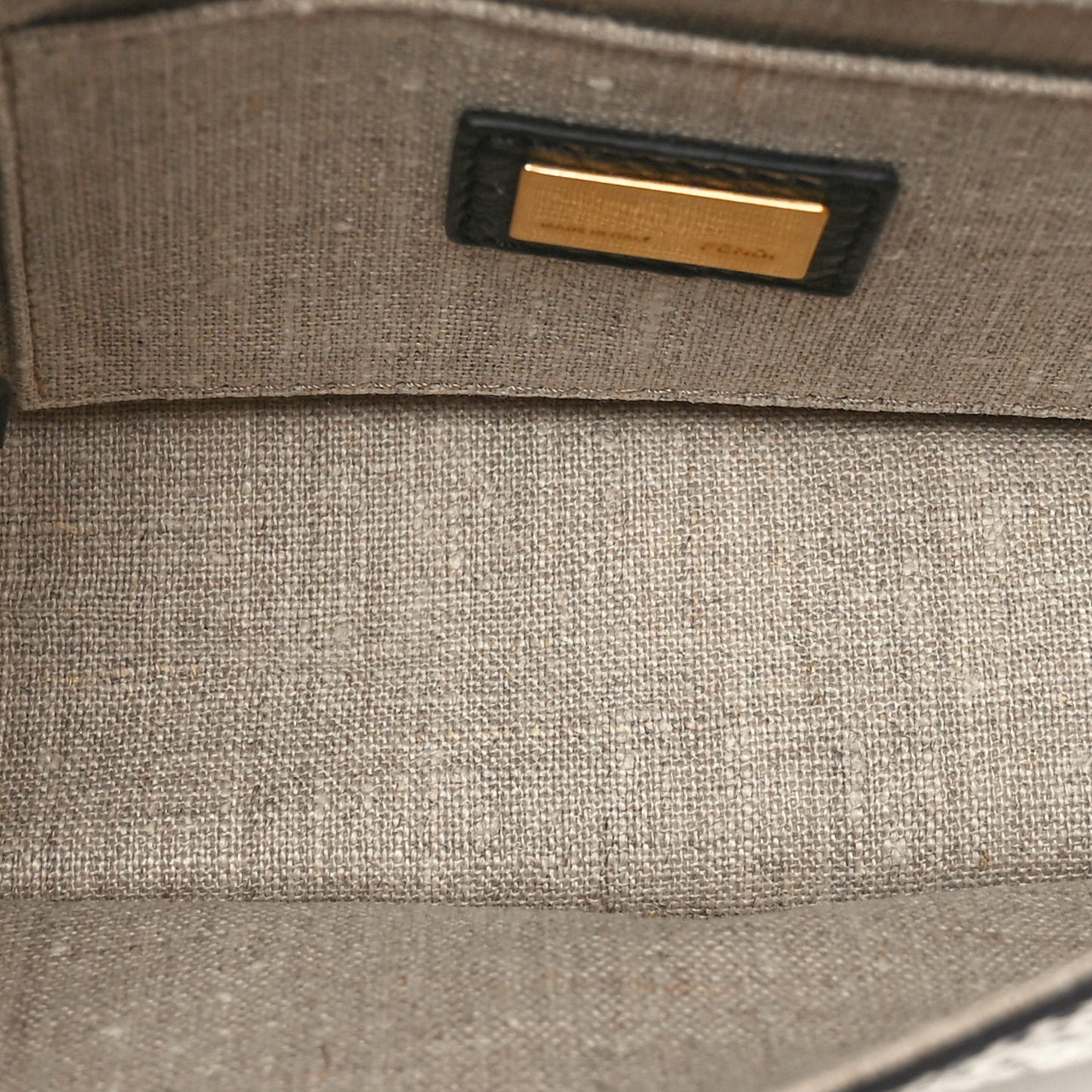 Watersnake Mink Daisy Clutch White Black