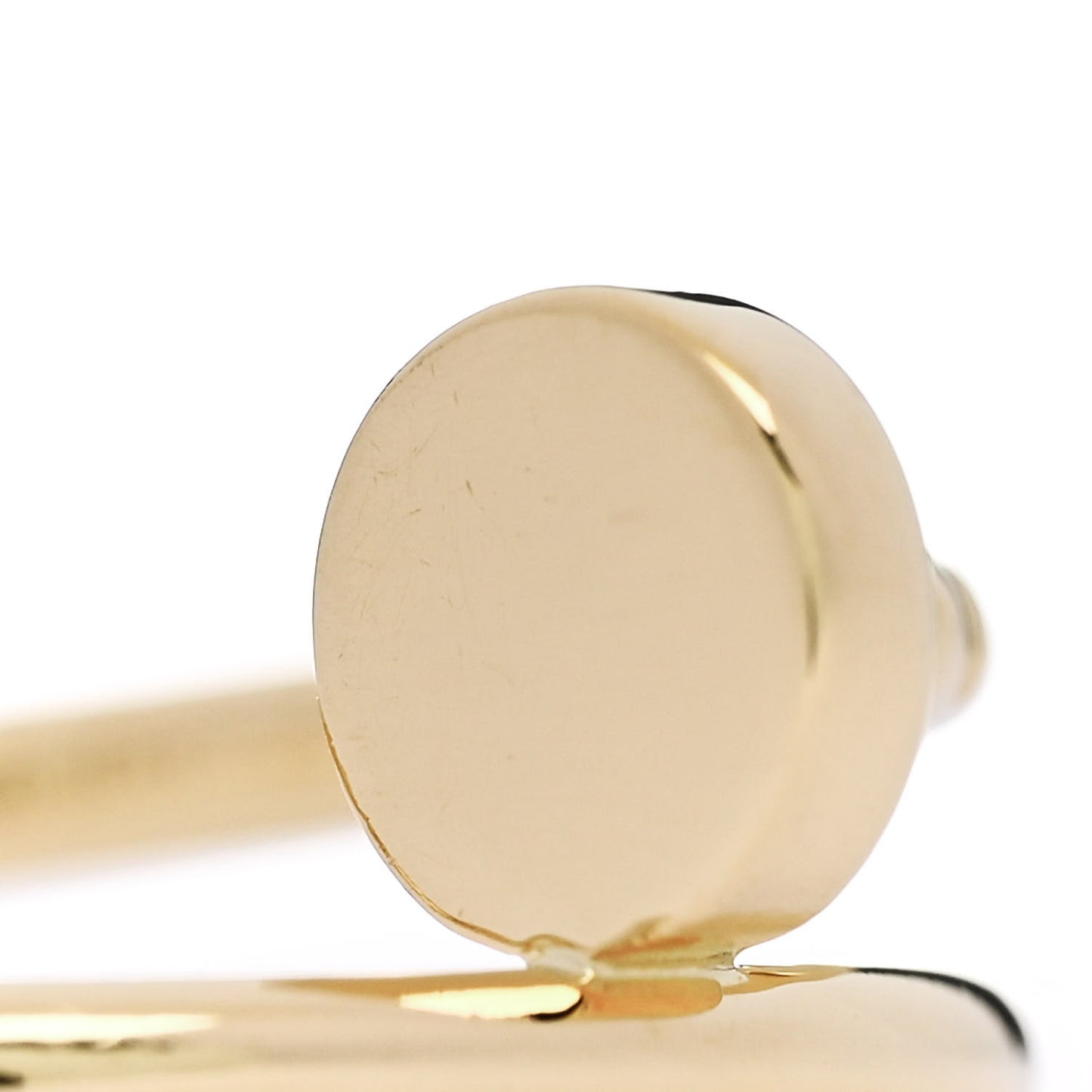 18K Yellow Gold Small Juste Un Clou Ring 51 5.75