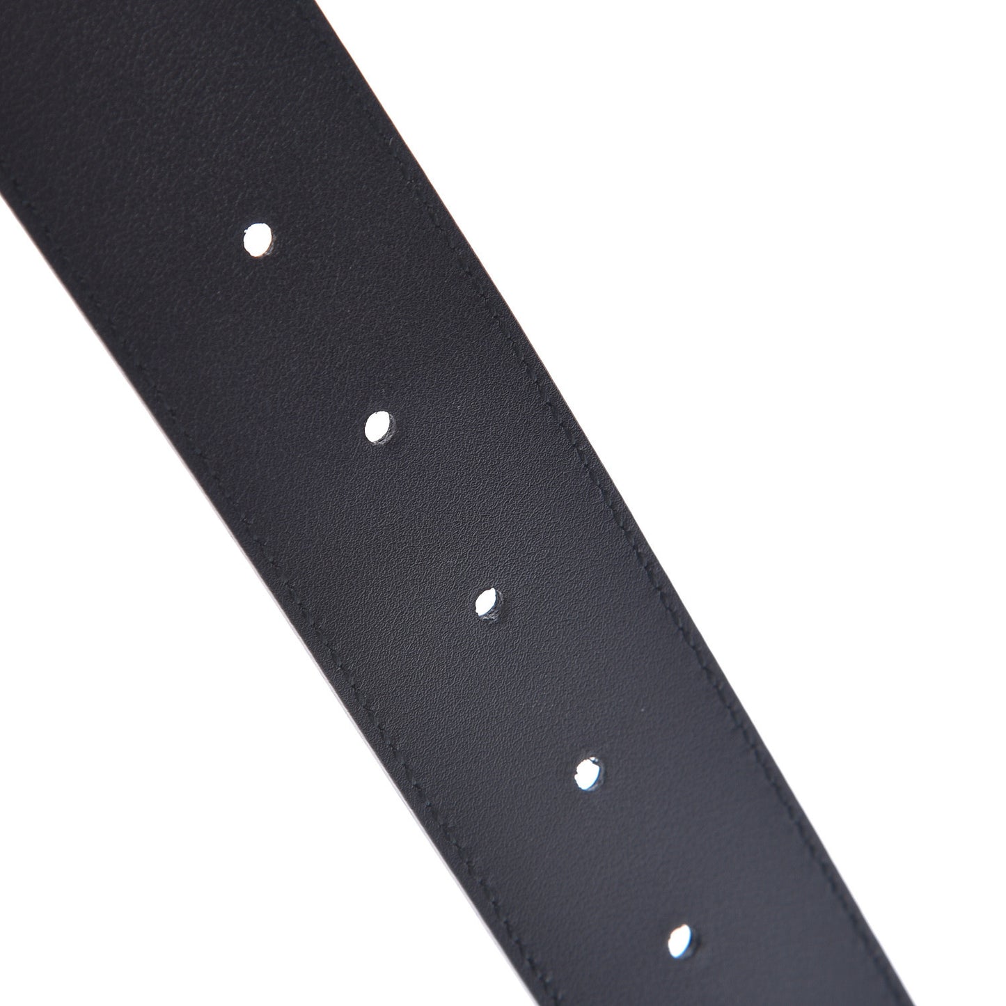 Moon Calfskin Torchon Double G 40mm Belt 85 34 Black