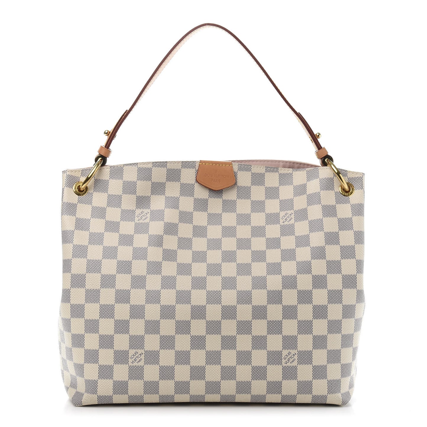 Damier Azur Graceful PM Rose Ballerine