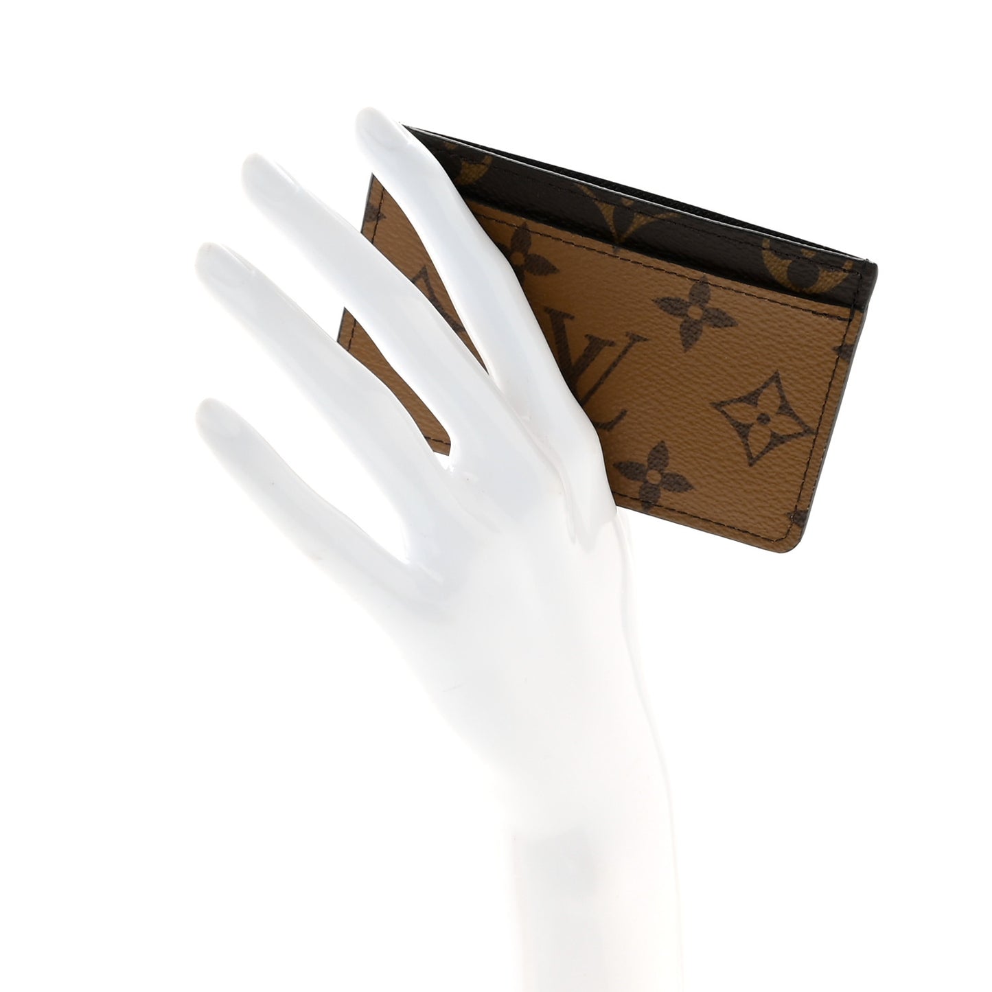 Reverse Monogram Card Holder