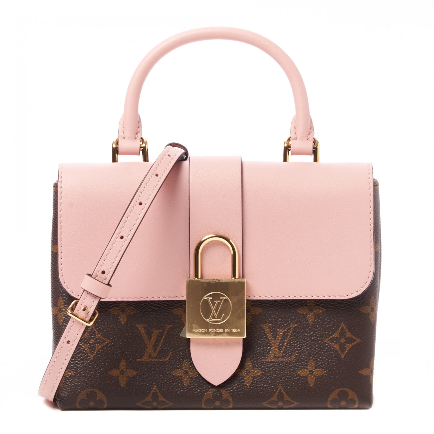 Louis Vuitton Monogram Locky BB Rose Poudre 1 of 9