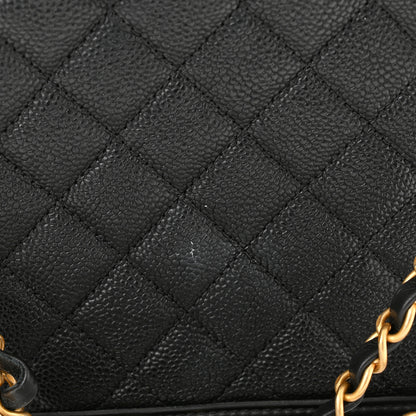 Chanel Caviar Quilted Large CC Filigree Vanity Case Black 6 of 6