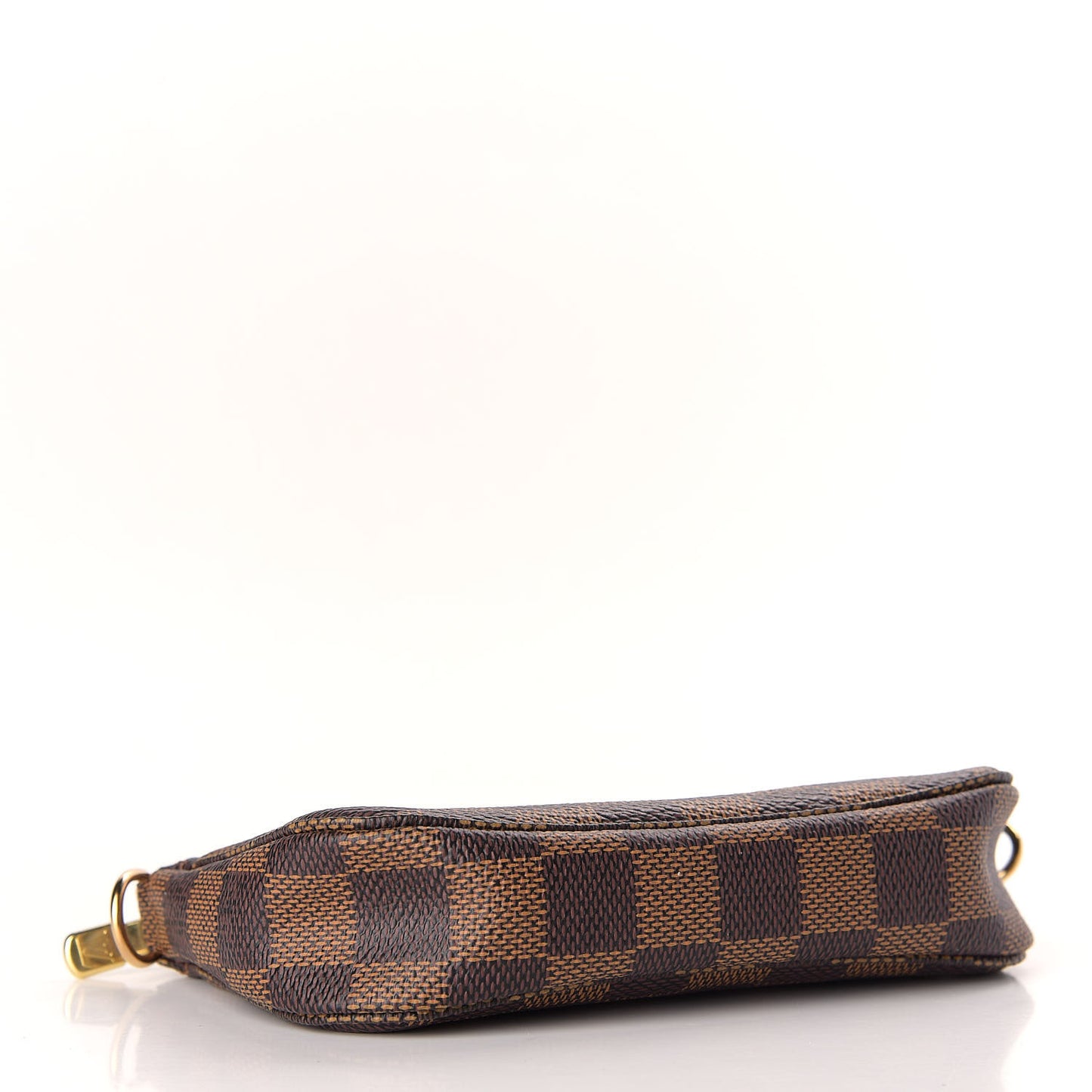 Damier Ebene Complice Trunks and Bags Mini Pochette Accessories Red