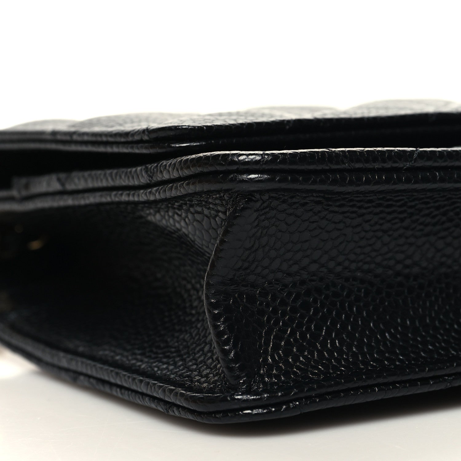 Chanel Caviar Quilted Wallet on Chain WOC Black 10 of 12