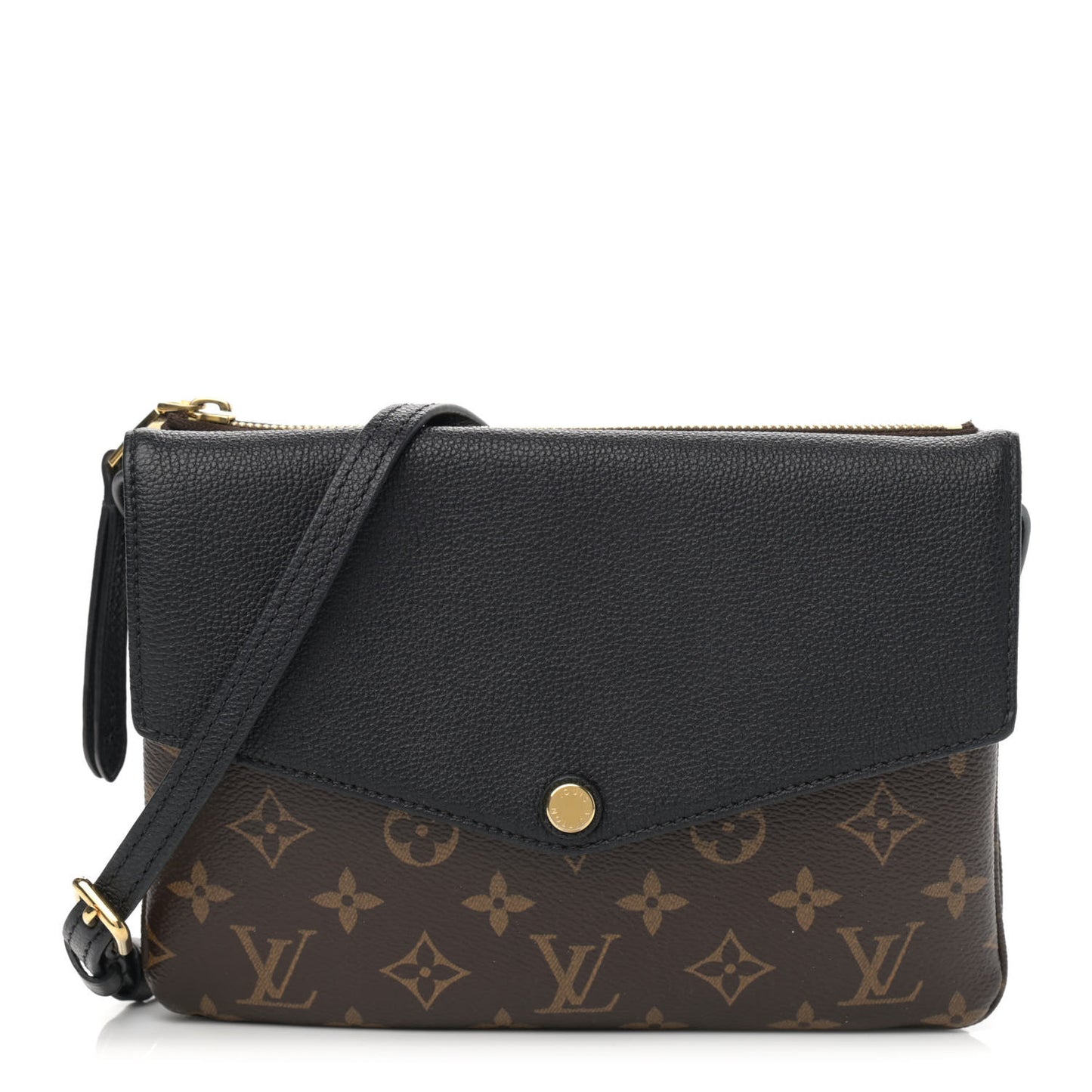 Monogram Twice Pochette Black