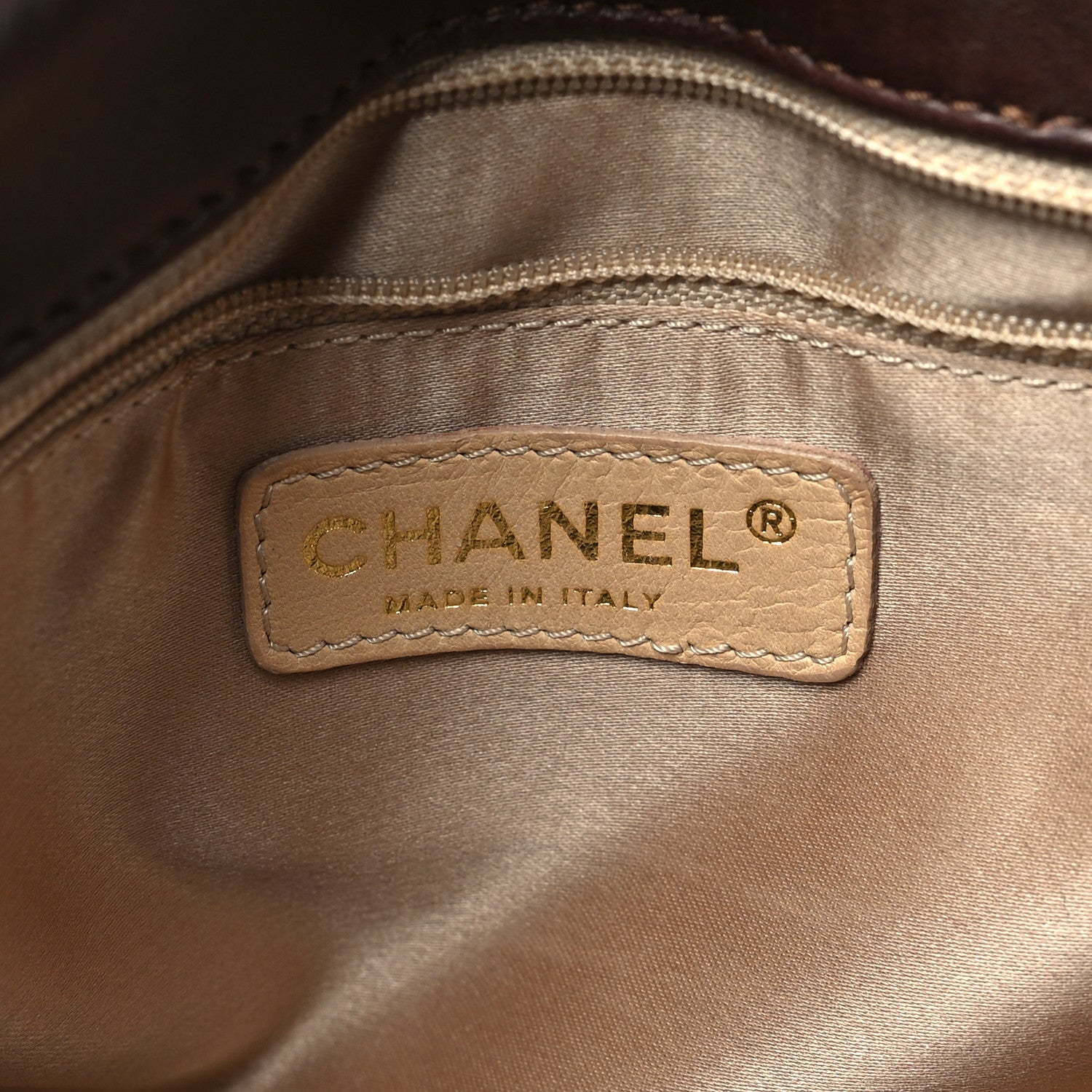 Chanel Lambskin Bubble Quilt Accordion Flap Dark Brown 6 of 10