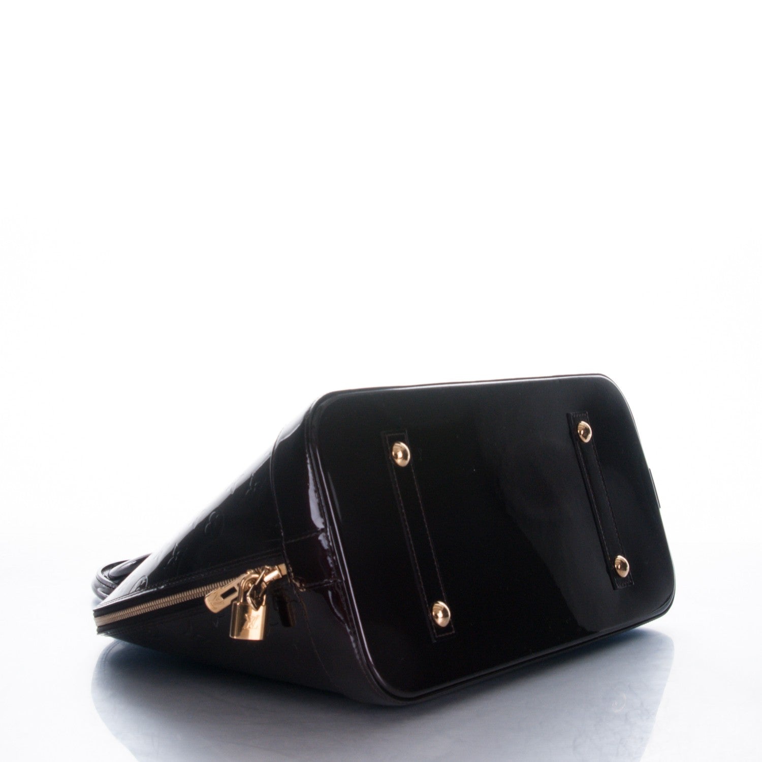 Louis Vuitton Vernis Alma GM Amarante 4 of 7