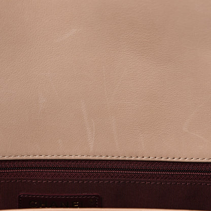 Chanel Calfskin Stitched Small Paris in Rome Messenger Beige 8 of 12