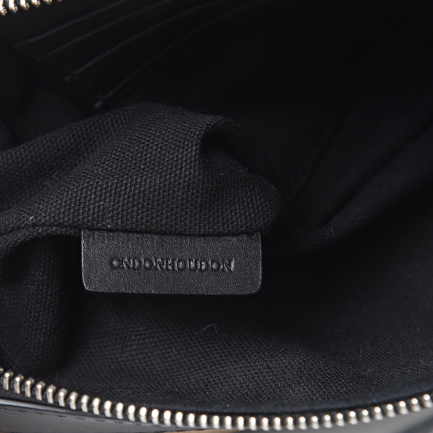 Mega Check Peyton Crossbody Clutch Bag Black