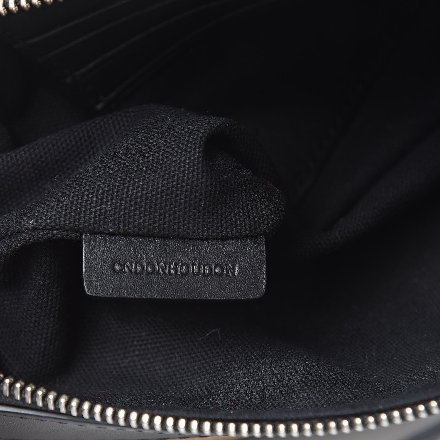Burberry Mega Check Peyton Crossbody Clutch Bag Black 7 of 11