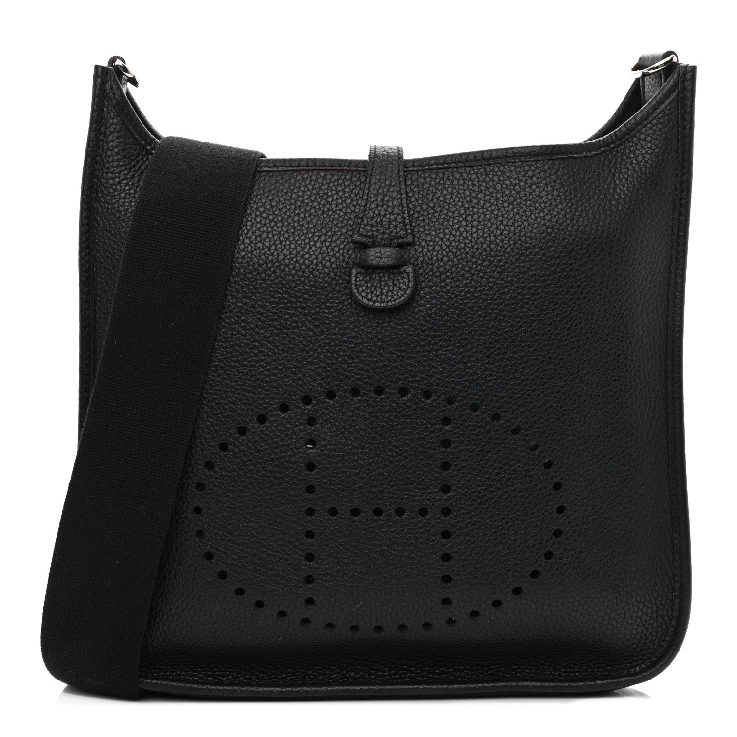 Hermes Taurillon Clemence Evelyne PM Black 2 of 17