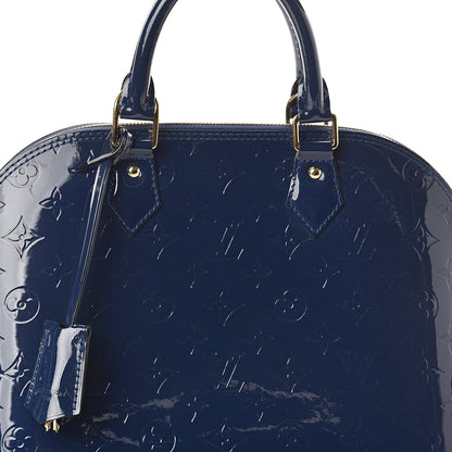 Louis Vuitton Vernis Alma PM Grand Blue 6 of 13