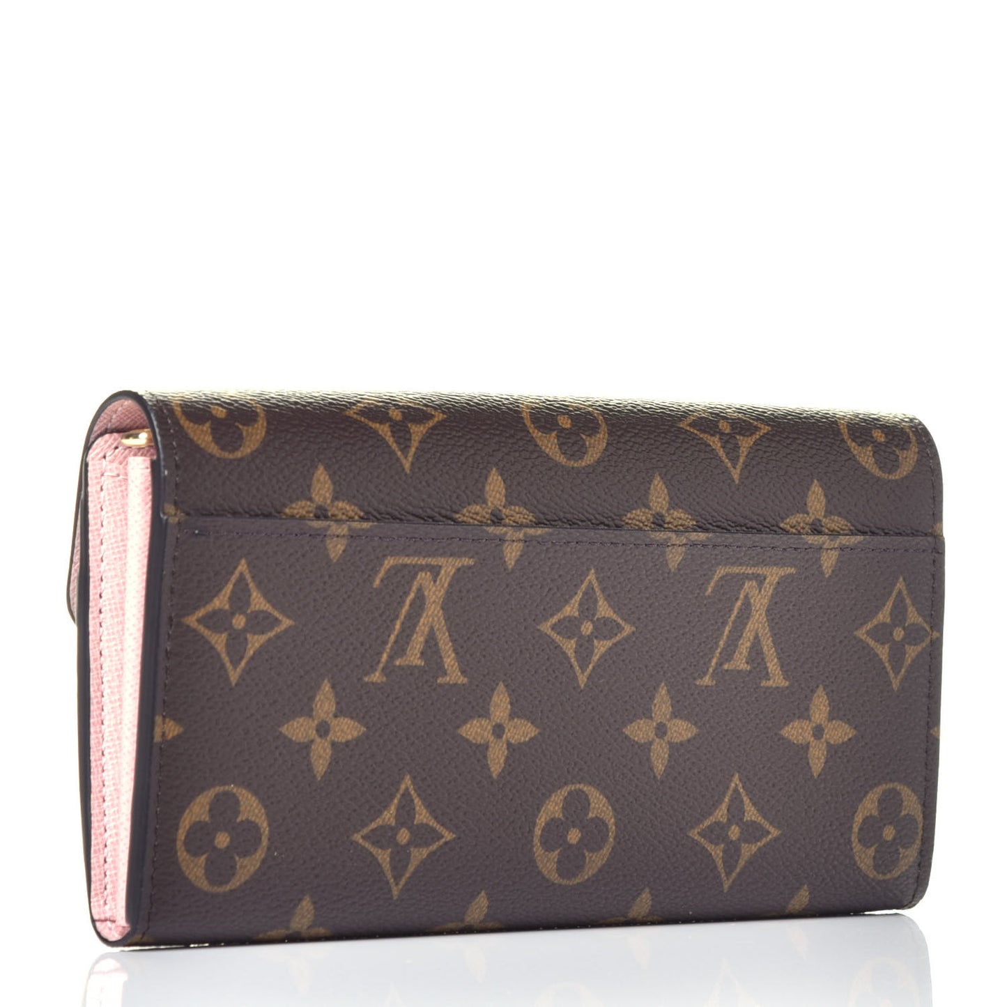Monogram Sarah Wallet NM Rose Ballerine