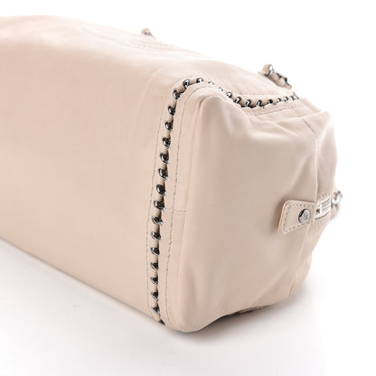 Chanel Smooth Calfskin Medium Luxe Ligne Bowler Light Beige 12 of 12