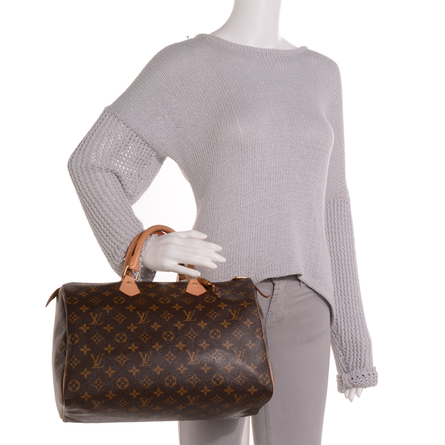 Louis Vuitton Monogram Speedy 35 2 of 7