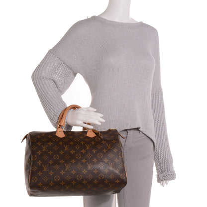 Louis Vuitton Monogram Speedy 35 2 of 7