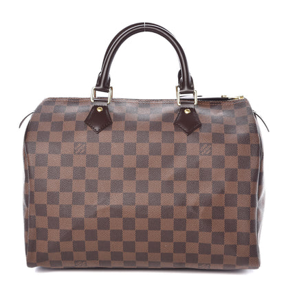 Louis Vuitton Damier Ebene Speedy 30 1 of 10