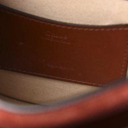 Chloe Calfskin Small Tess Bag Sepia Brown 8 of 14