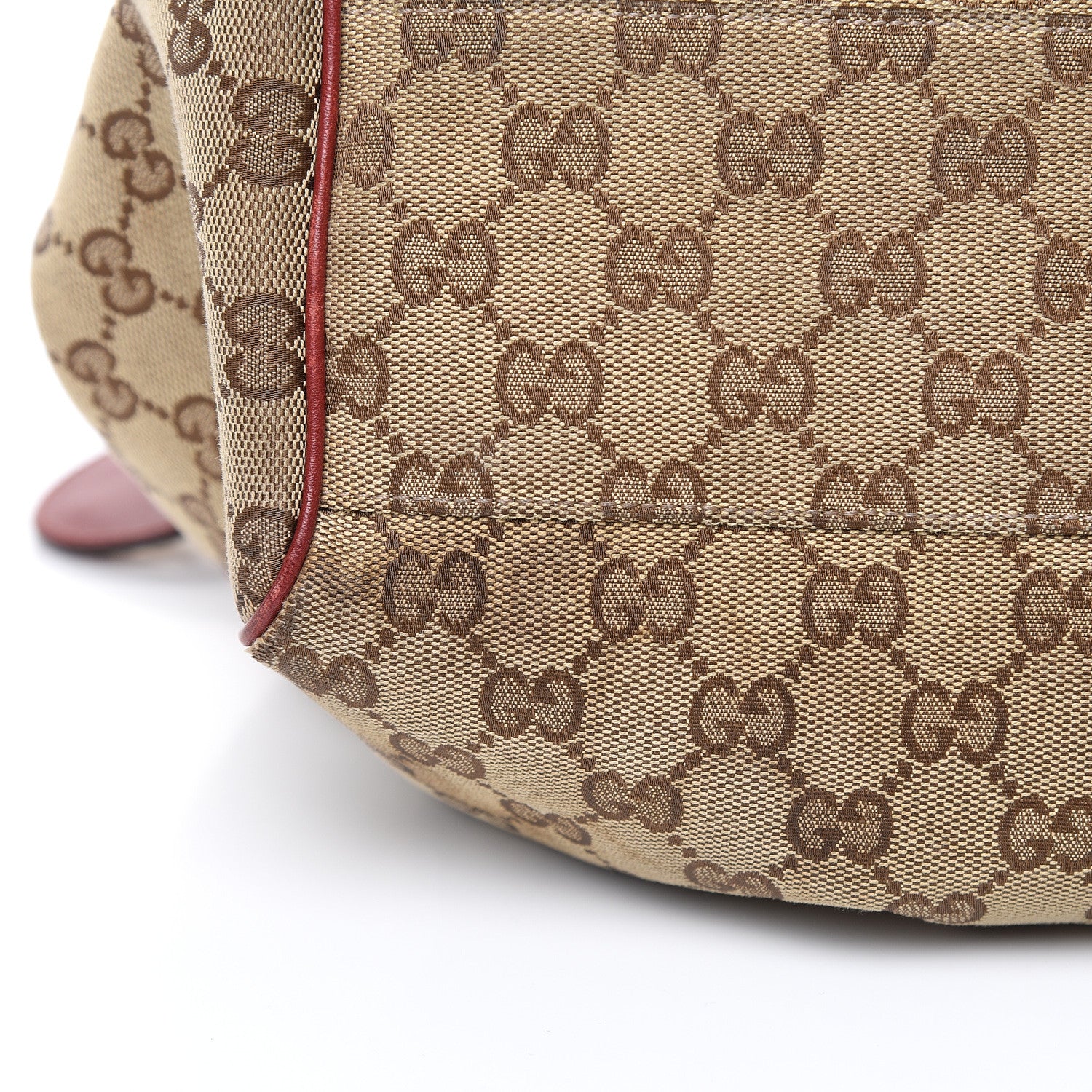 Gucci Monogram Medium Sukey Tote Dark Red 16 of 20