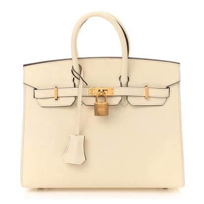 Hermes Epsom Birkin Sellier 25 Nata 1 of 11