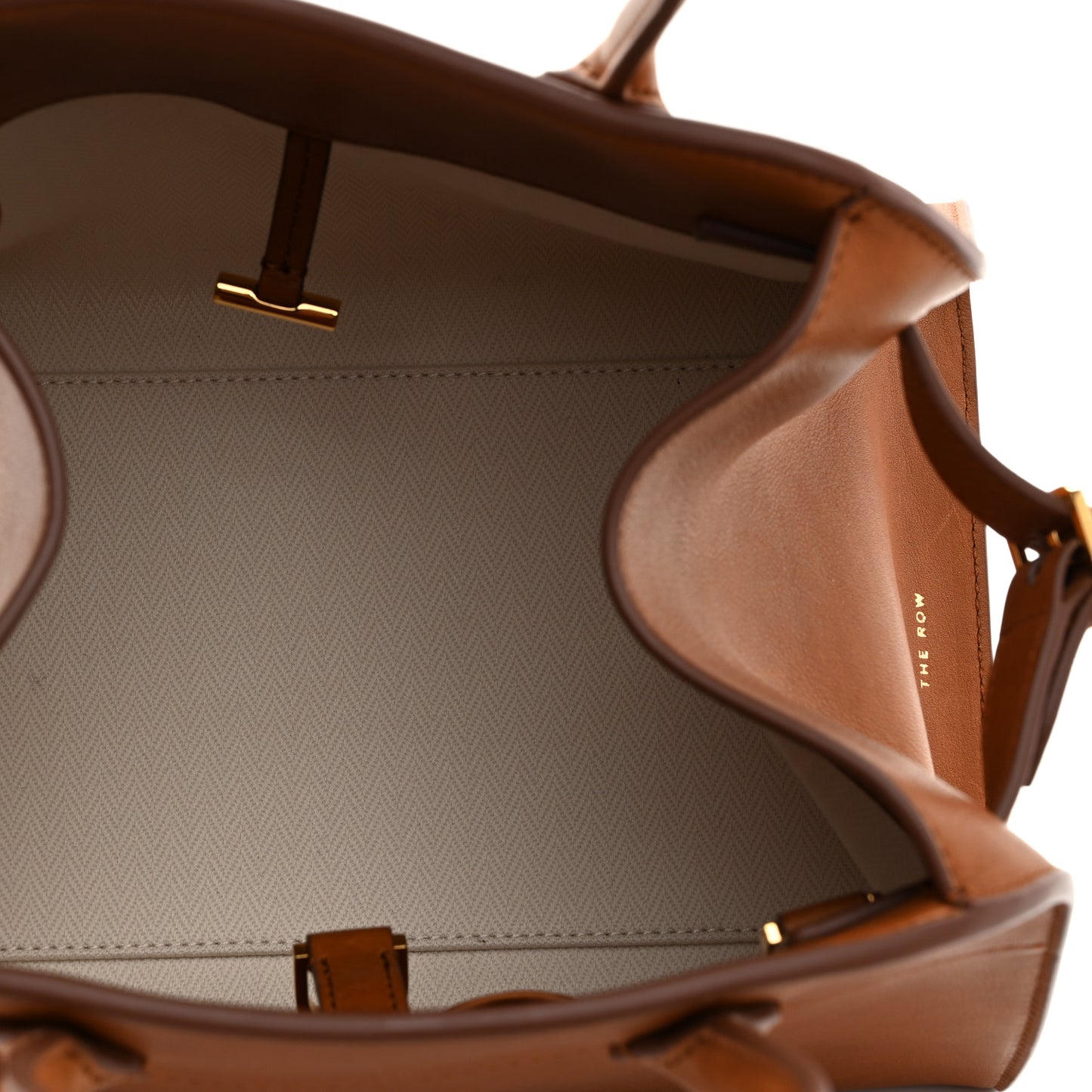 Polished Saddle Calfskin Soft Margaux 10 Bag Cuir