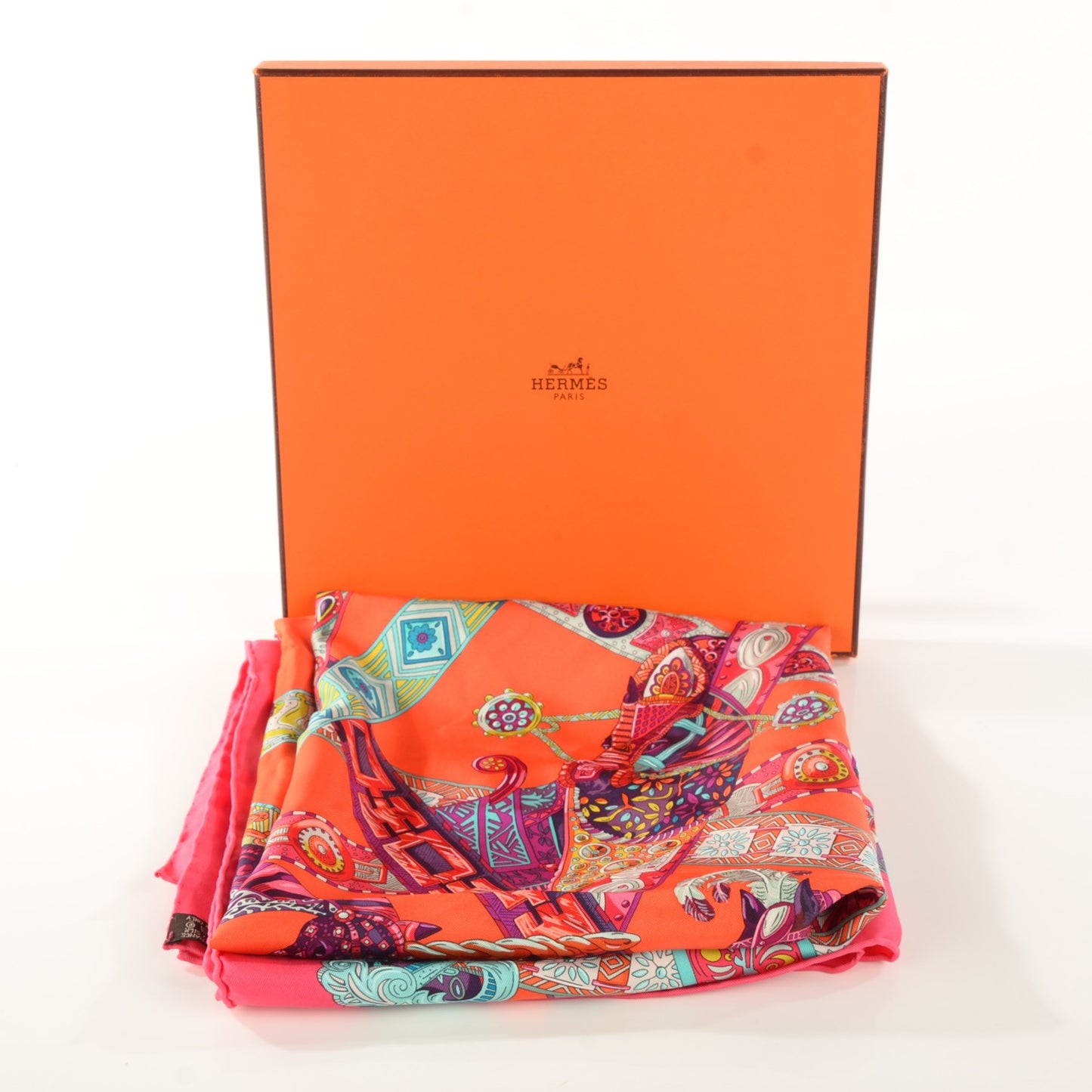 Silk Le Songe De La Licorne Scarf 90