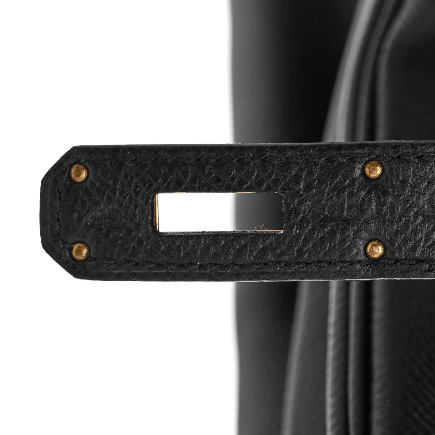 Epsom Birkin 35 Black