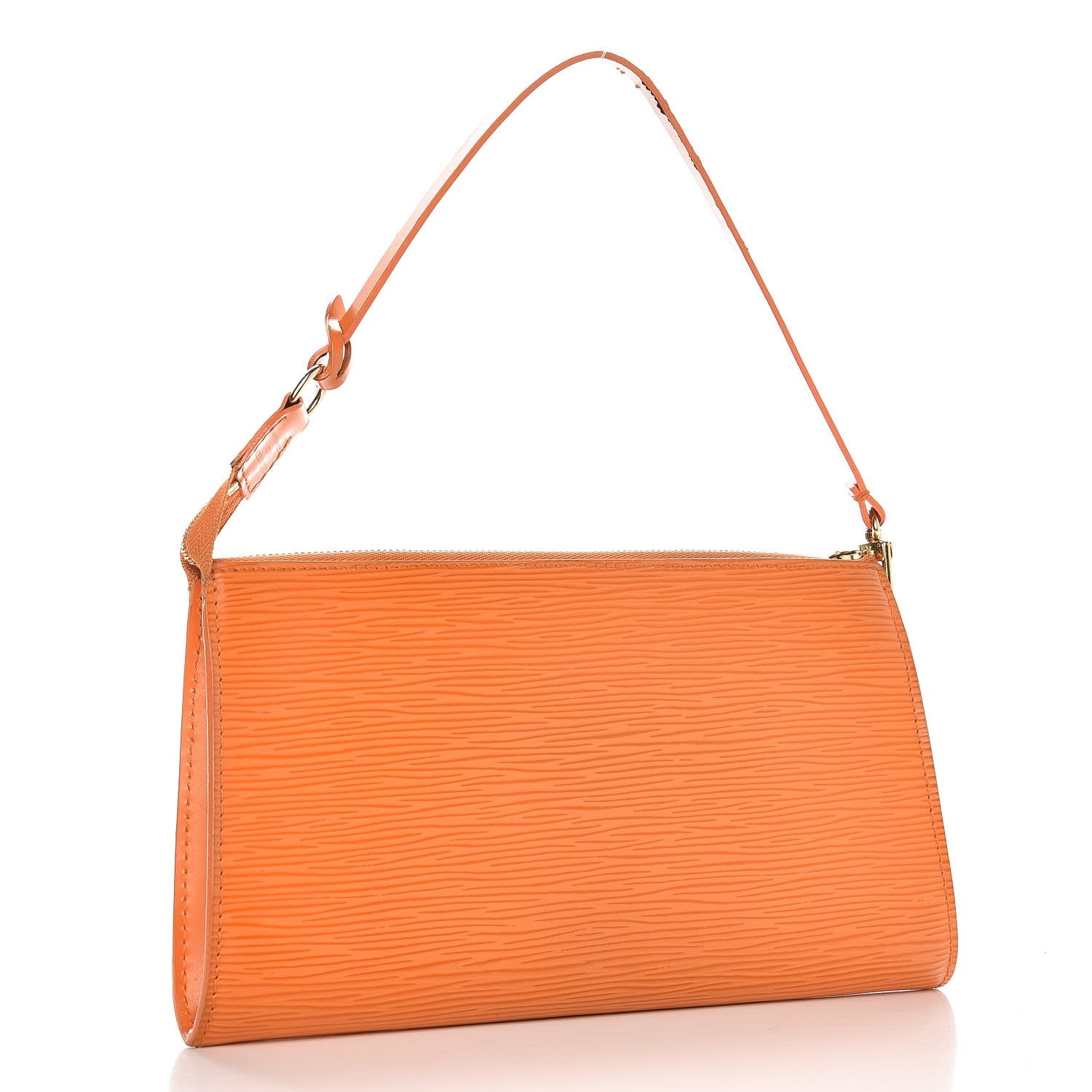 Louis Vuitton Epi Pochette Accessories 24 Mandarin 3 of 12