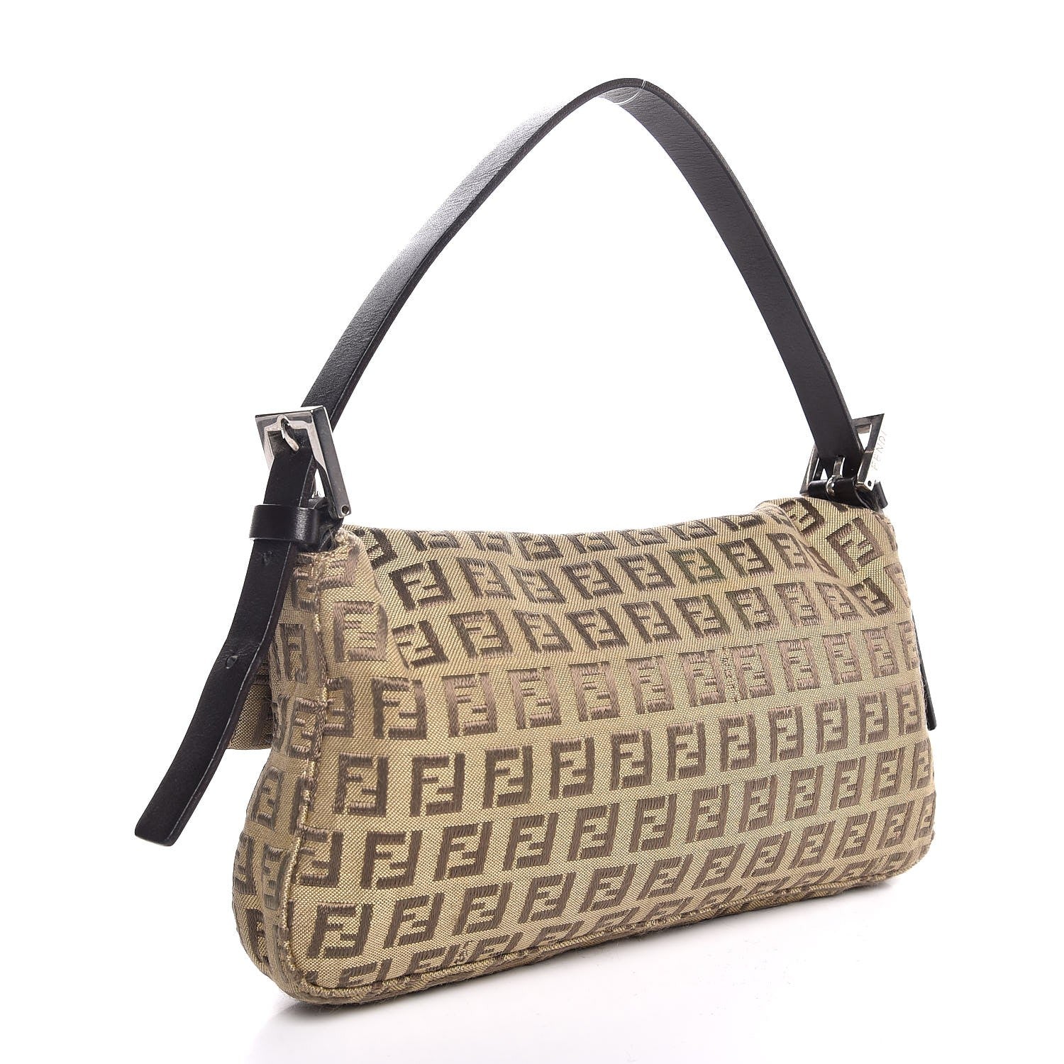Fendi Zucchino Baguette Dark Brown 3 of 6