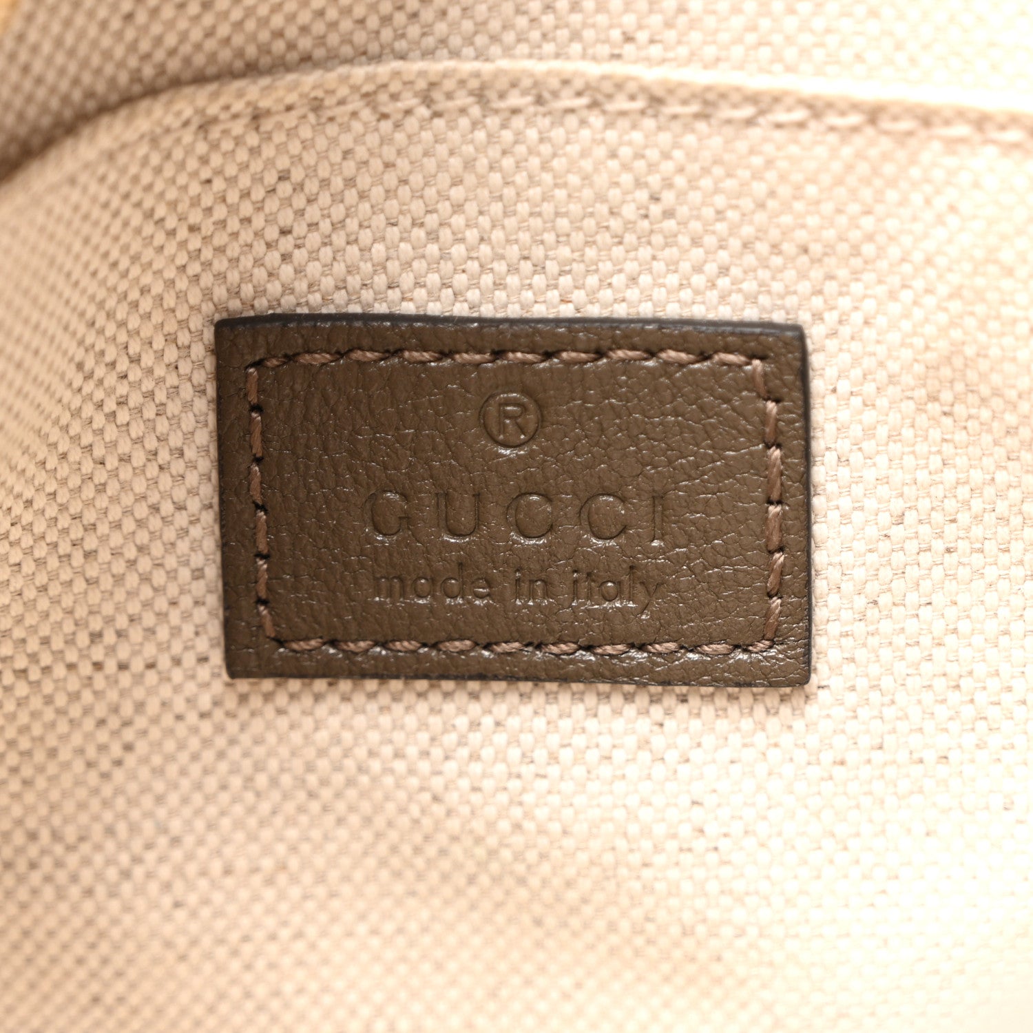 Gucci Sakai Be Green Calfskin Diagonal Stitched Small Blondie Shoulder Bag Craclet Brown 6 of 10