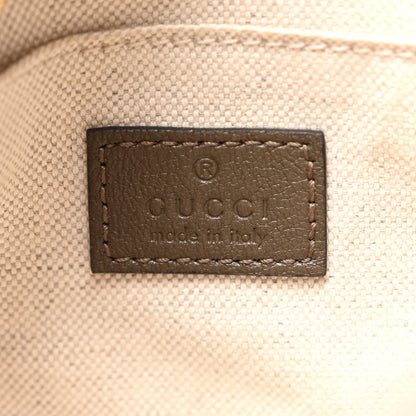 Gucci Sakai Be Green Calfskin Diagonal Stitched Small Blondie Shoulder Bag Craclet Brown 6 of 10