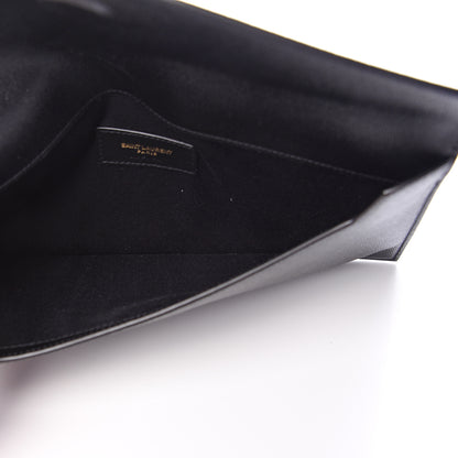 Saint Laurent Grain De Poudre Uptown Pouch Black 4 of 7