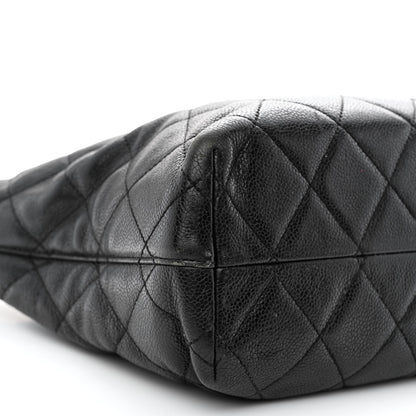 Chanel Caviar Quilted Shopping Tote Black 9 of 14